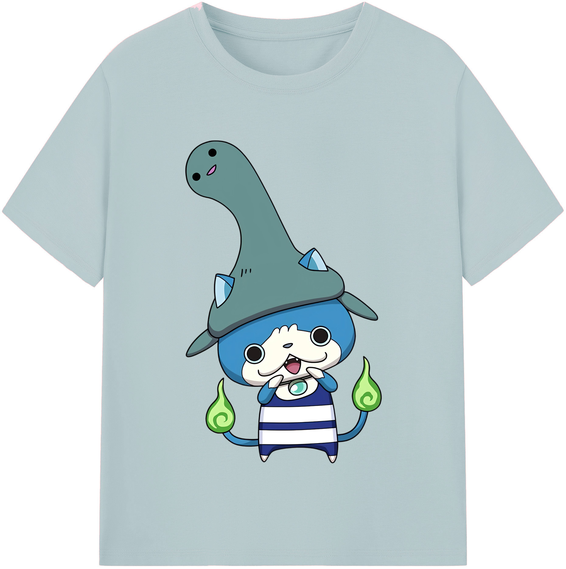 （画像用） 妖怪ウォッチ Yo-kai Watch 綿100％半袖Tシャツ（フロントプリント）